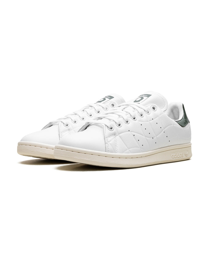 ADIDAS MEN'S STAN SMITH X DIME WHITE GREEN OXIDE