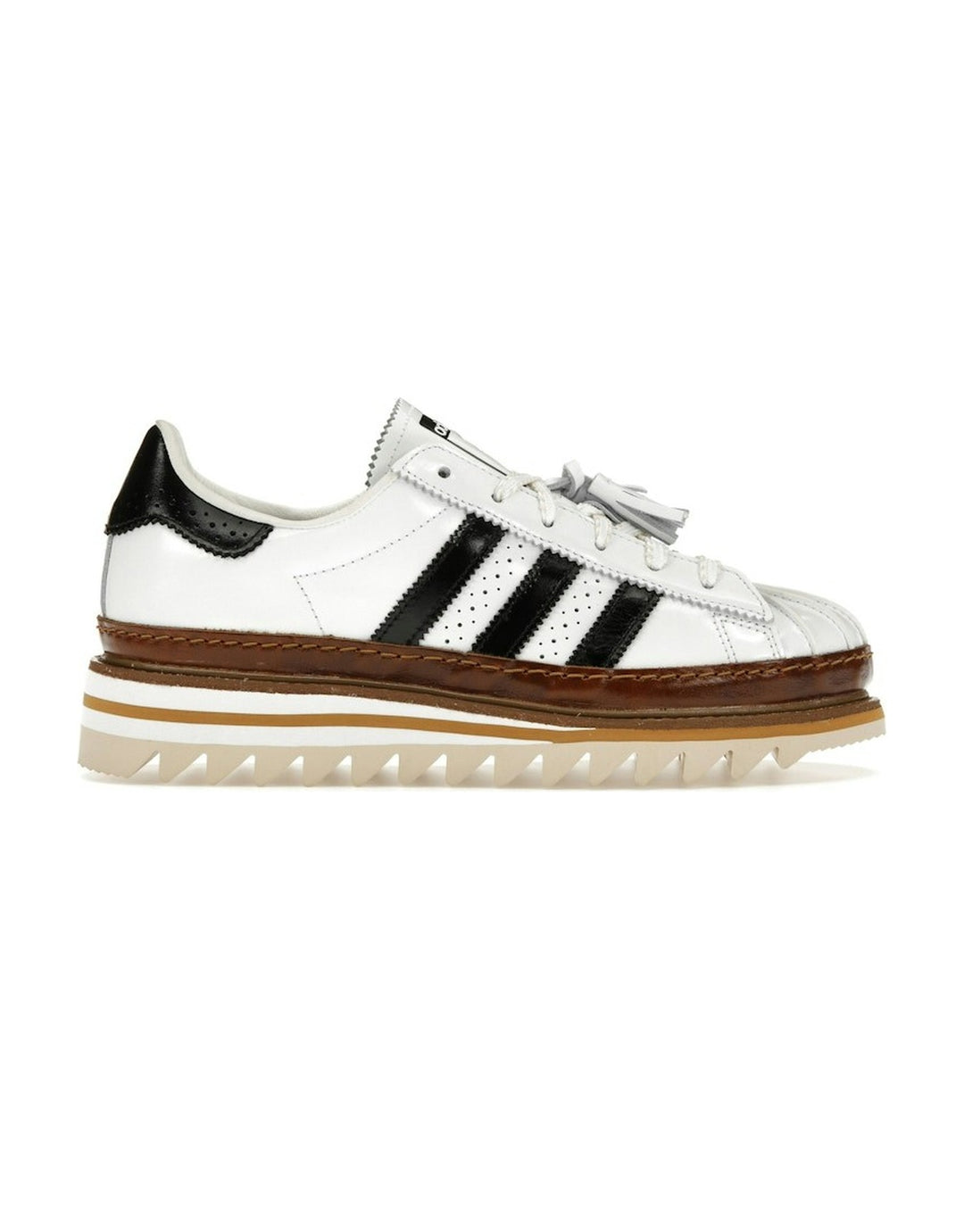 ADIDAS UNISEX SUPERSTAR X CLOT BY EDISON CHEN WHITE CRYSTAL SAND