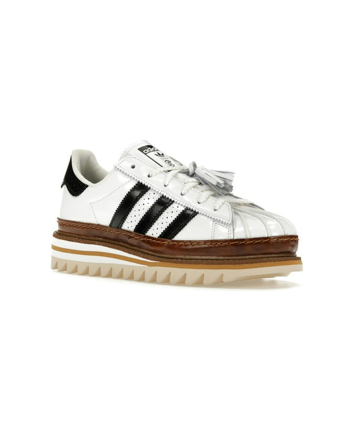 ADIDAS UNISEX SUPERSTAR X CLOT BY EDISON CHEN WHITE CRYSTAL SAND