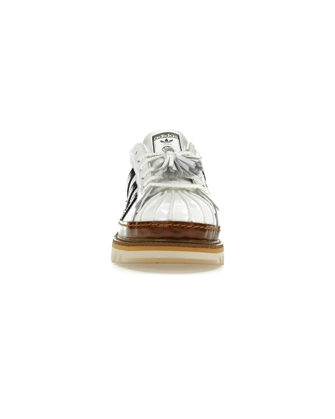 ADIDAS UNISEX SUPERSTAR X CLOT BY EDISON CHEN WHITE CRYSTAL SAND