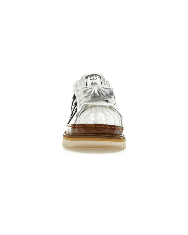 ADIDAS UNISEX SUPERSTAR X CLOT BY EDISON CHEN WHITE CRYSTAL SAND