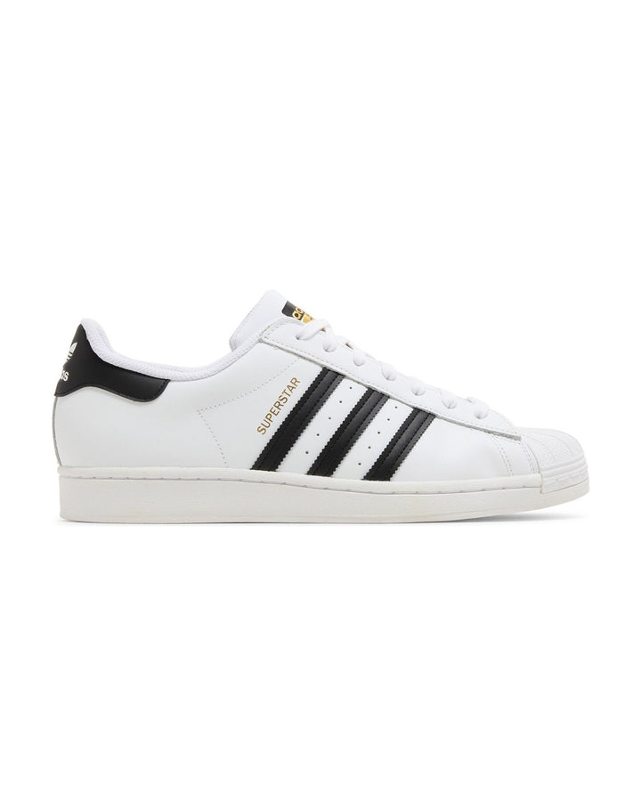 ADIDAS UNISEX SUPERSTAR WHITE BLACK סניקרס אדידס סופרסטאר לבן ושחור יוניסקס