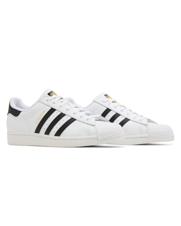 ADIDAS UNISEX SUPERSTAR WHITE BLACK סניקרס אדידס סופרסטאר לבן ושחור יוניסקס