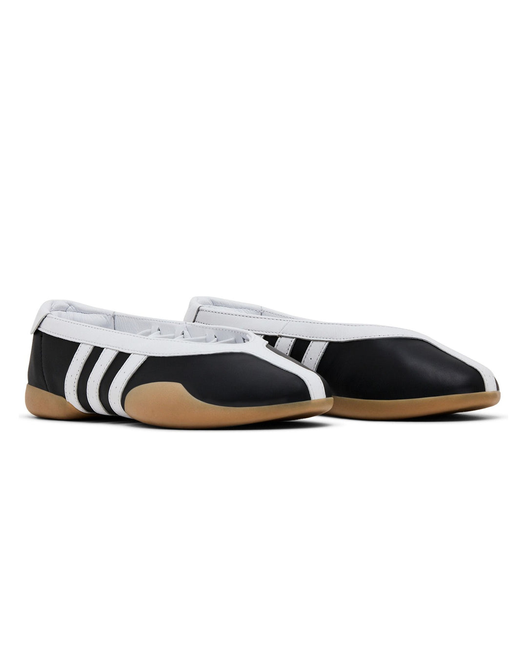 ADIDAS WOMEN'S TAEKWONDO MEI BALLET BLACK WHITE GUM סניקרס אדידס טאקוונדו מיי באלט שחור ולבן לנשים