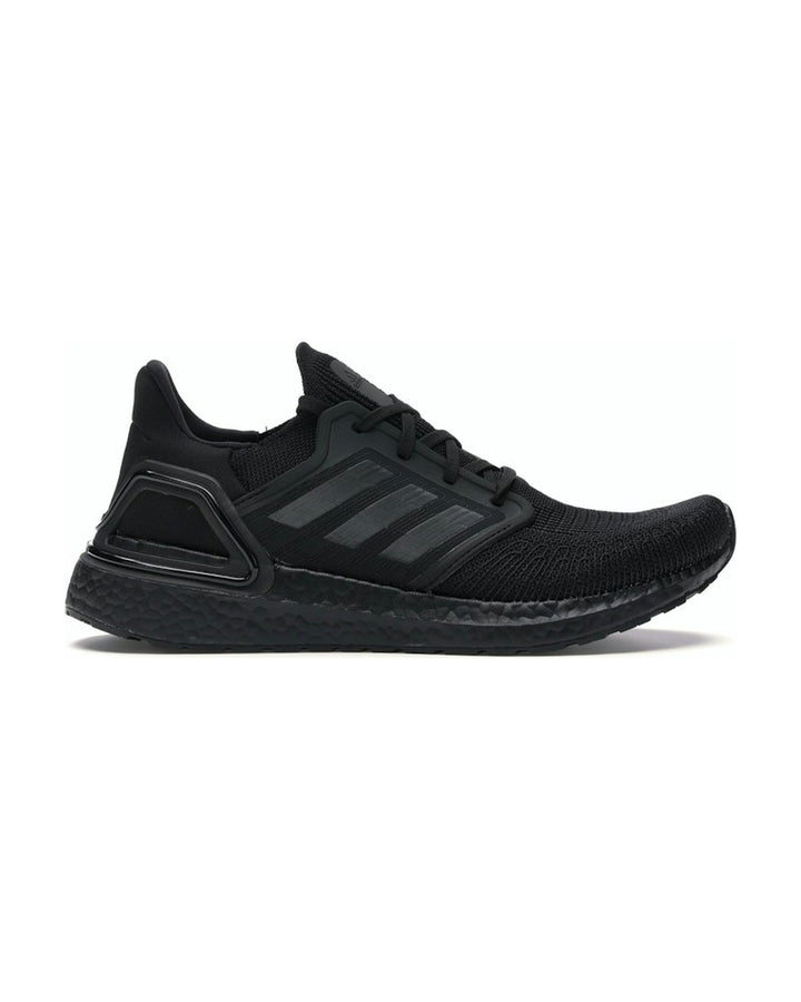 ADIDAS UNISEX ULTRABOOST 20 CORE BLACK סניקרס אדידס אולטרהבוסט 20 שחור יוניסקס