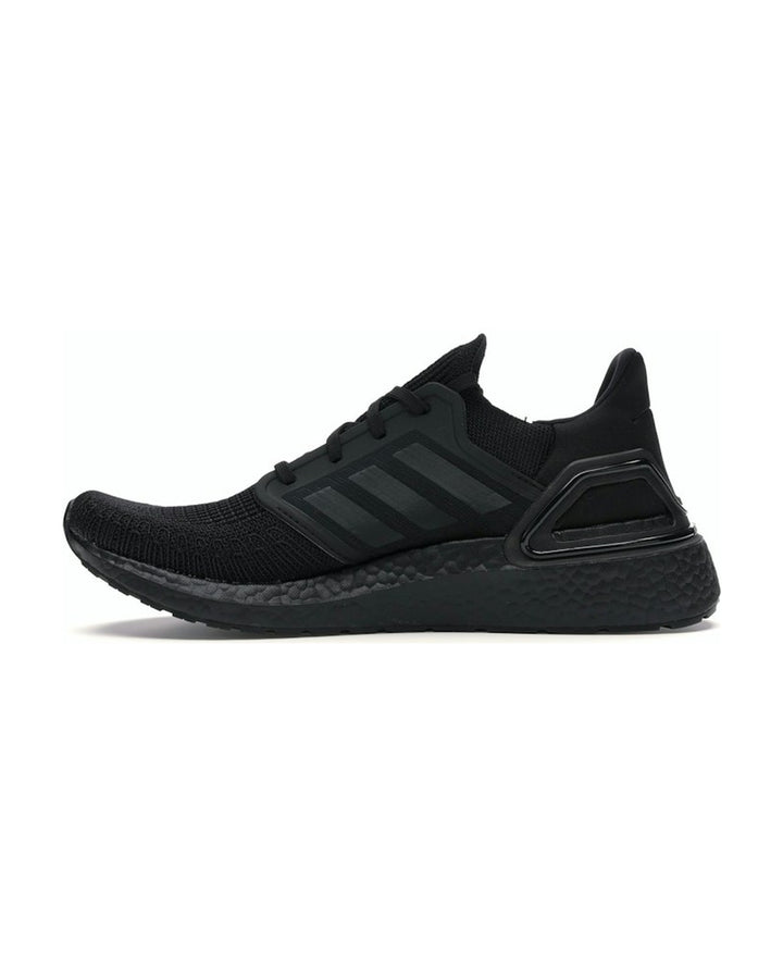 ADIDAS UNISEX ULTRABOOST 20 CORE BLACK סניקרס אדידס אולטרהבוסט 20 שחור יוניסקס