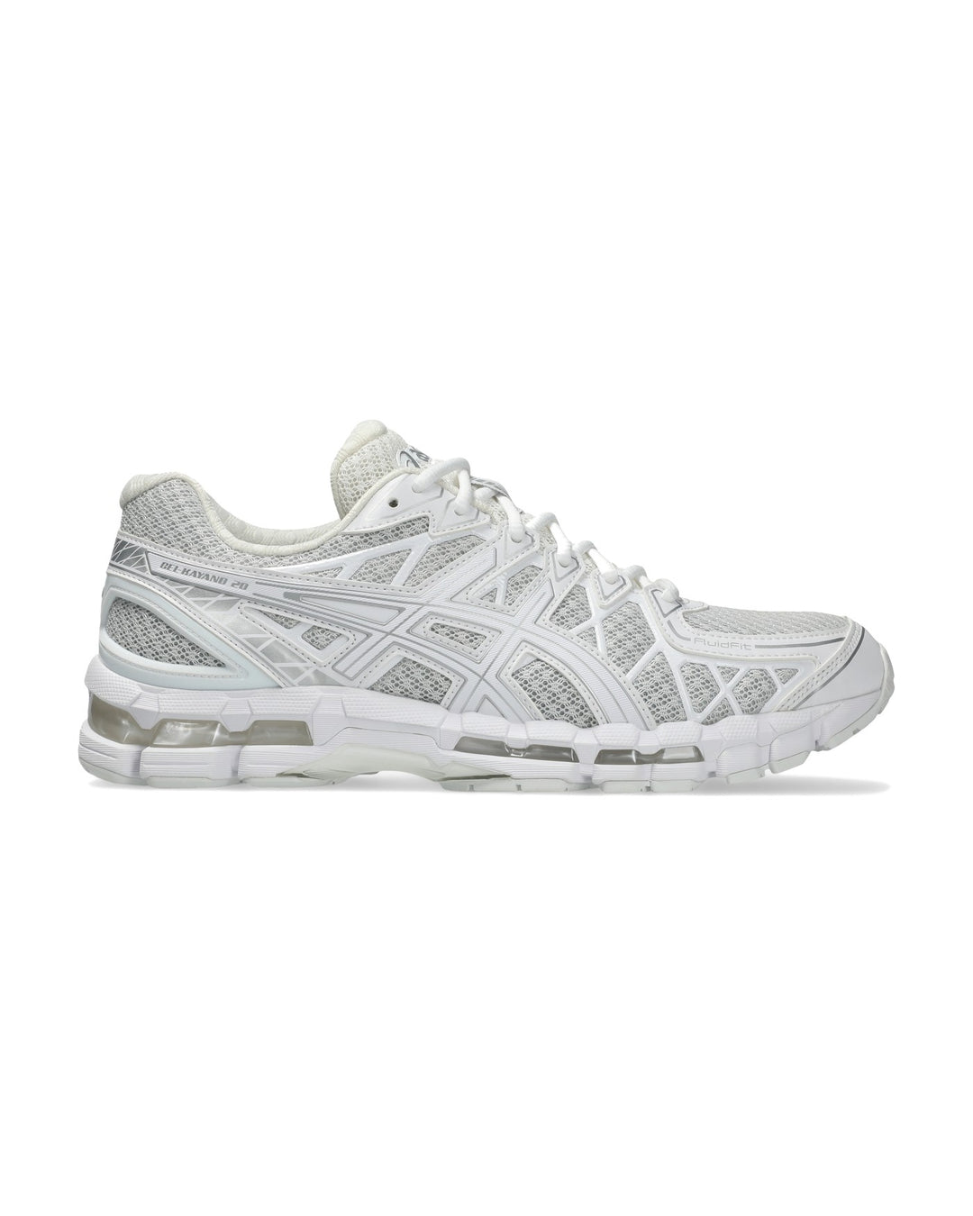 ASICS GEL-KAYANO 20 GLACIER GREY WHITE