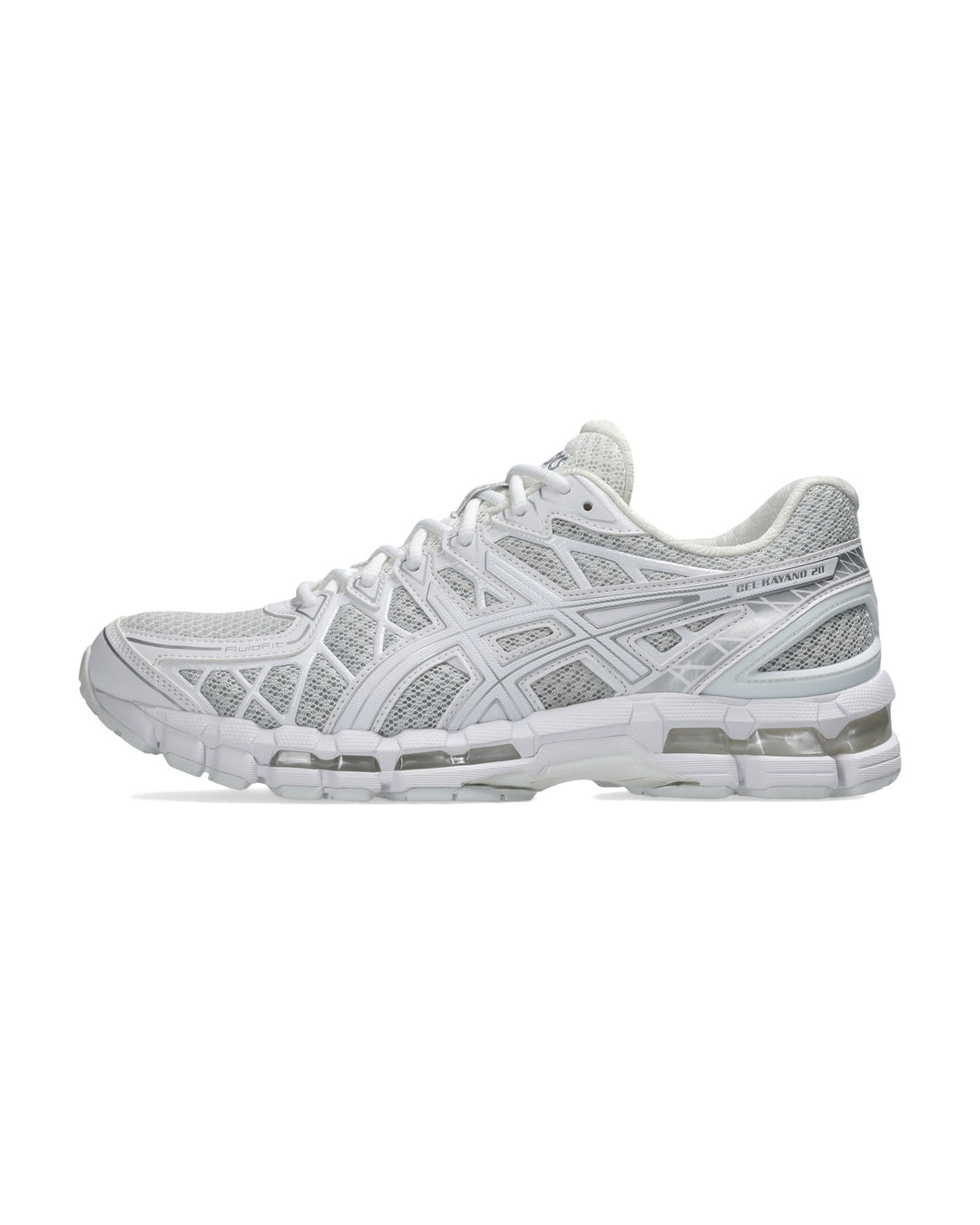 ASICS GEL-KAYANO 20 GLACIER GREY WHITE