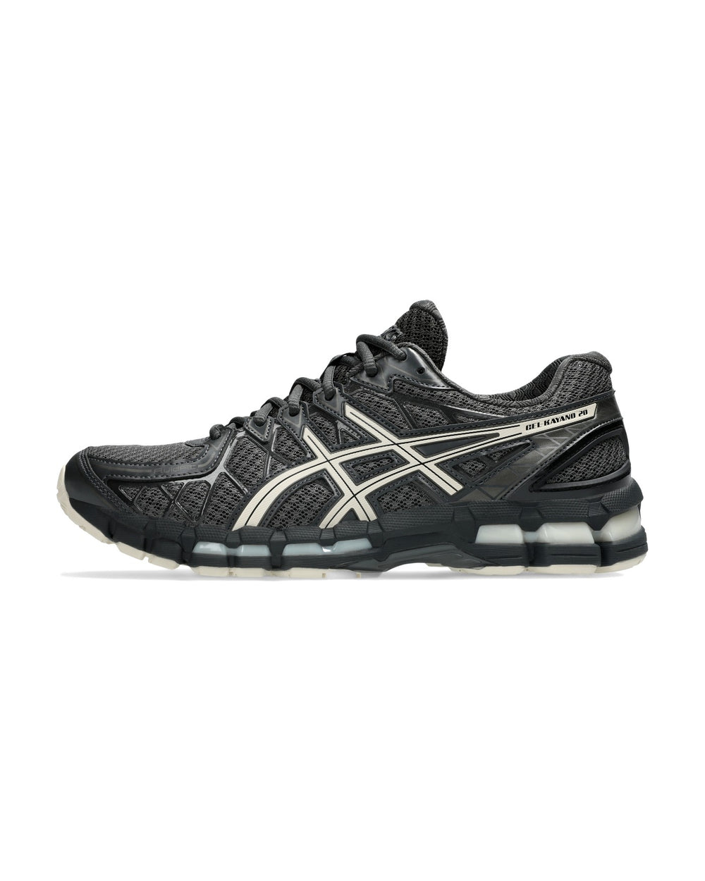 ASICS GEL-KAYANO 20 OBSIDIAN GREY OATMEAL