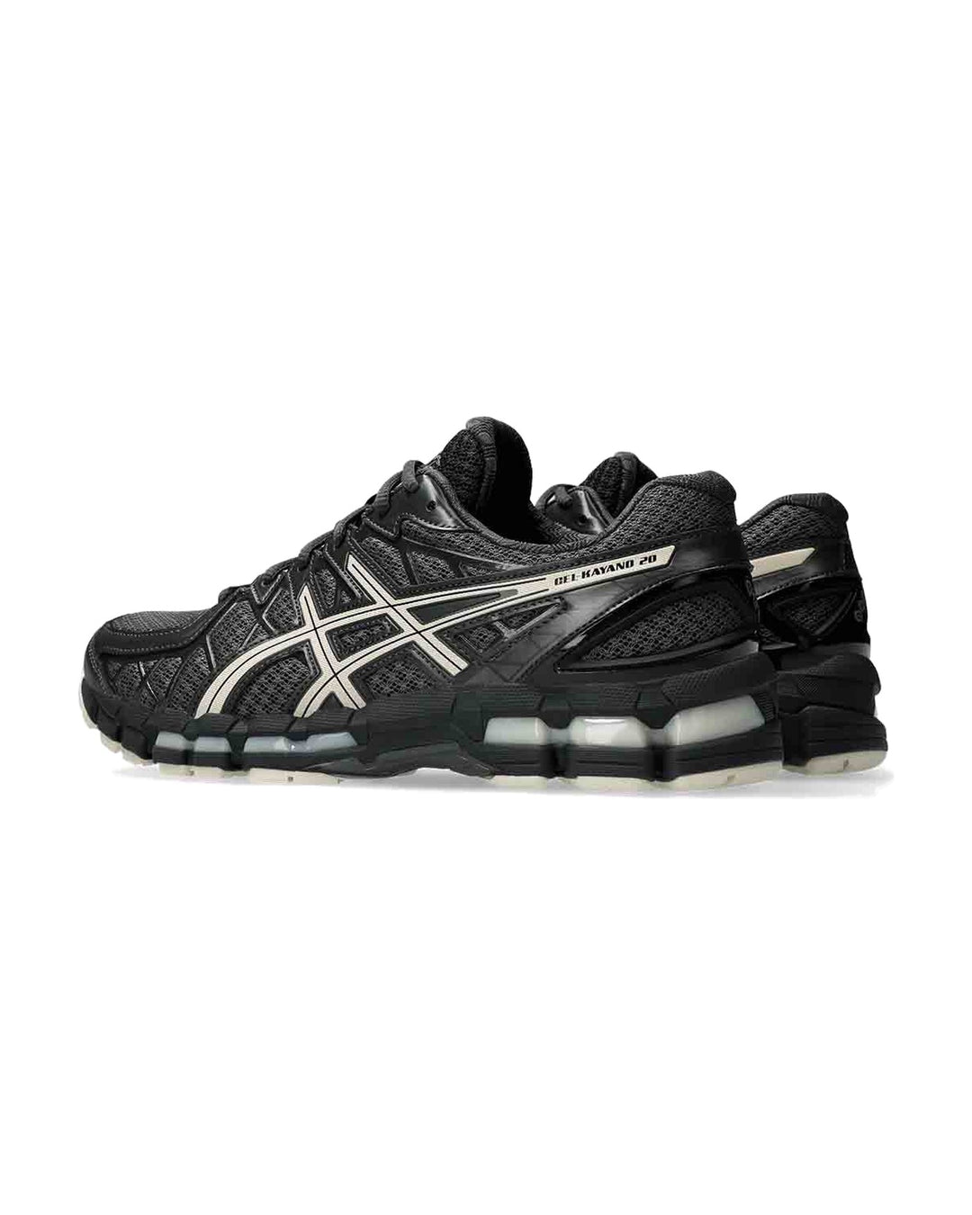 ASICS GEL-KAYANO 20 OBSIDIAN GREY OATMEAL