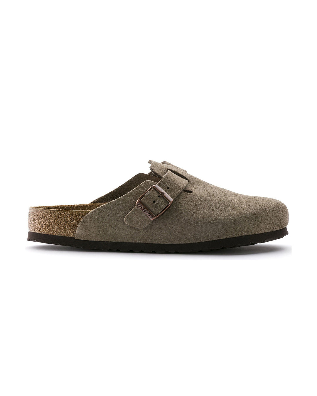BIRKENSTOCK UNISEX BOSTON SOFT FOOTBED TAUPE