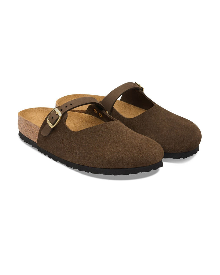 BIRKENSTOCK WOMEN'S MARIA II SUEDE CARAFE