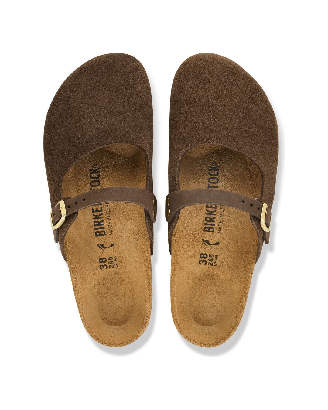 BIRKENSTOCK WOMEN'S MARIA II SUEDE CARAFE