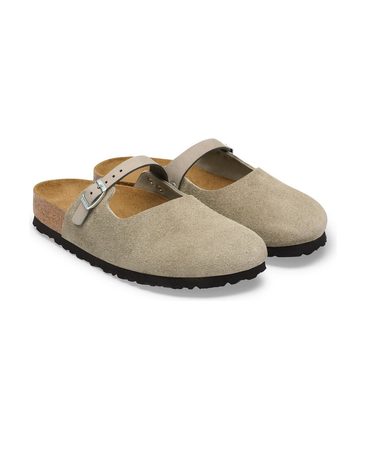 BIRKENSTOCK WOMEN'S MARIA II SUEDE TAUPE