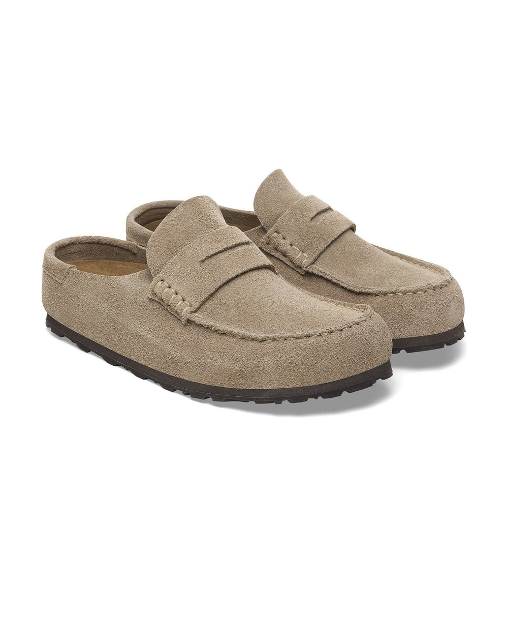BIRKENSTOCK UNISEX NAPLES WRAPPED TAUPE
