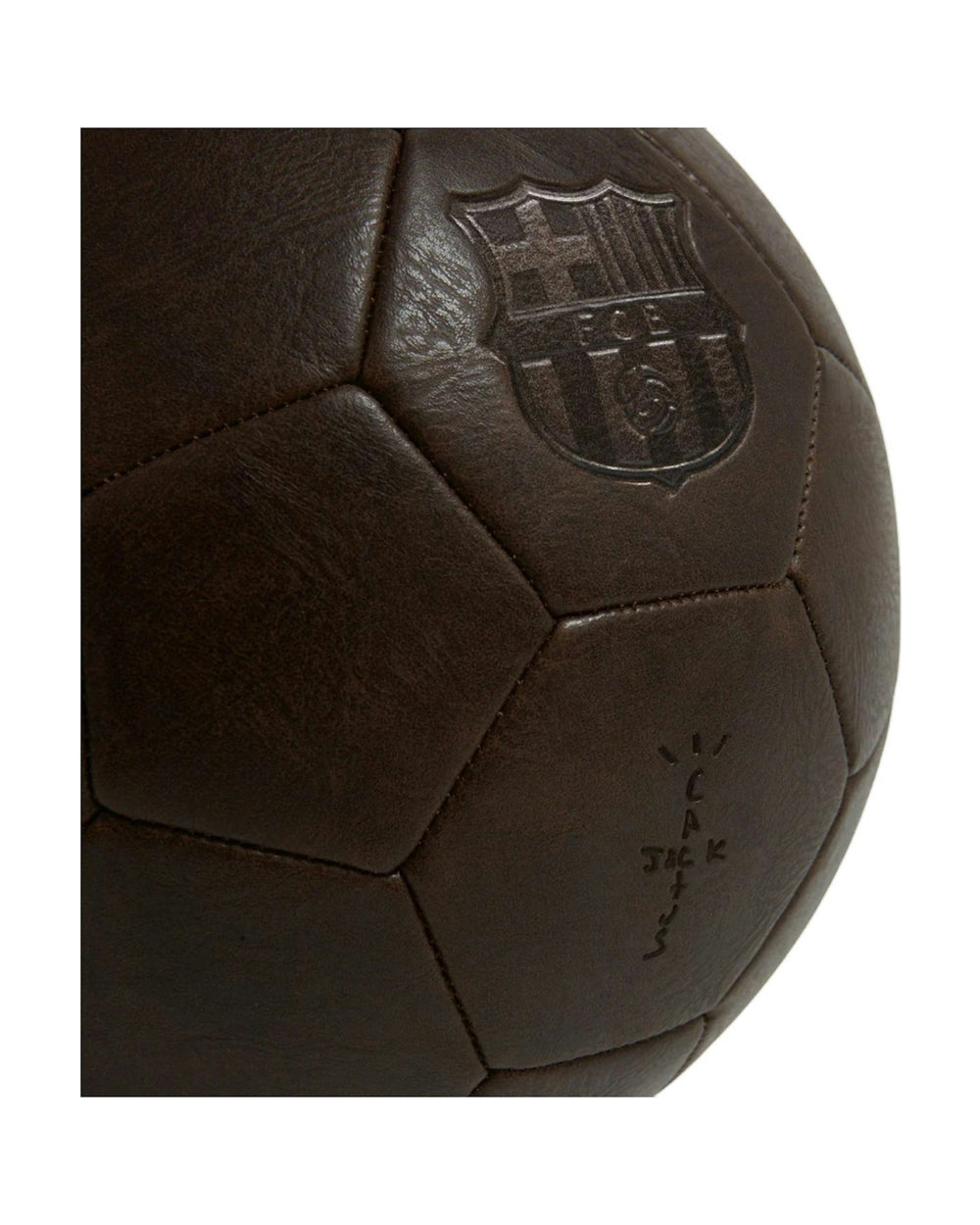 CACTUS JACK BY TRAVIS SCOTT FC BARCELONA RETRO FOOTBALL - תקריב