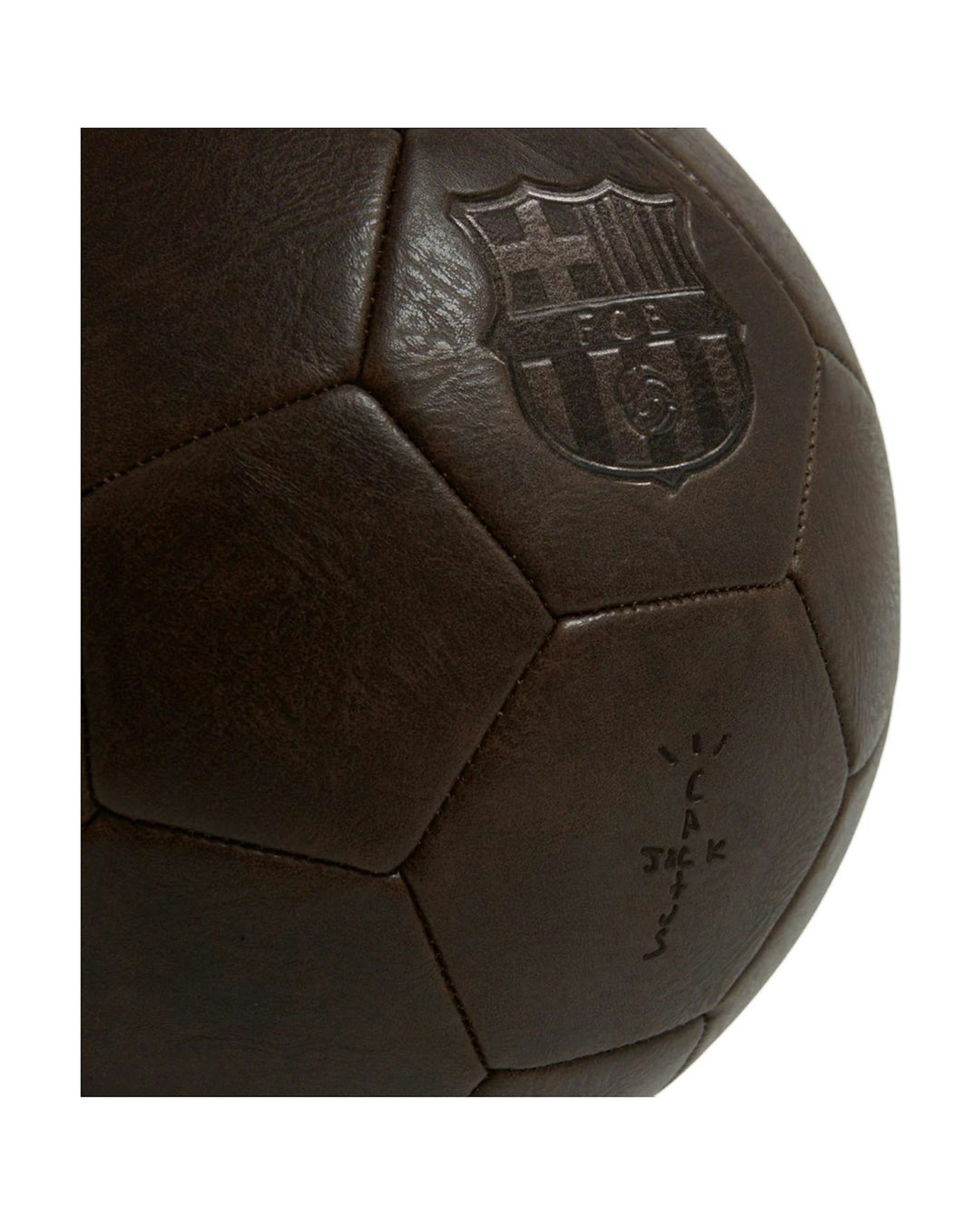 CACTUS JACK BY TRAVIS SCOTT FC BARCELONA RETRO FOOTBALL - תקריב