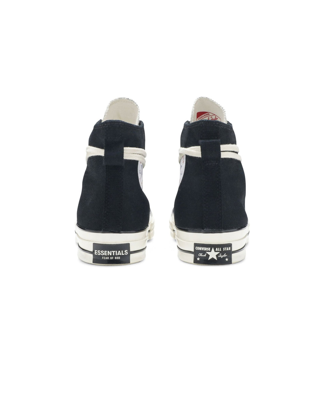 CONVERSE UNISEX CHUCK 70 HI X FEAR OF GOD ESSENTIALS BLACK סניקרס קונברס צ׳אק 70 גבוהות פיר אוף גוד אסנשלס שחור יוניסקס