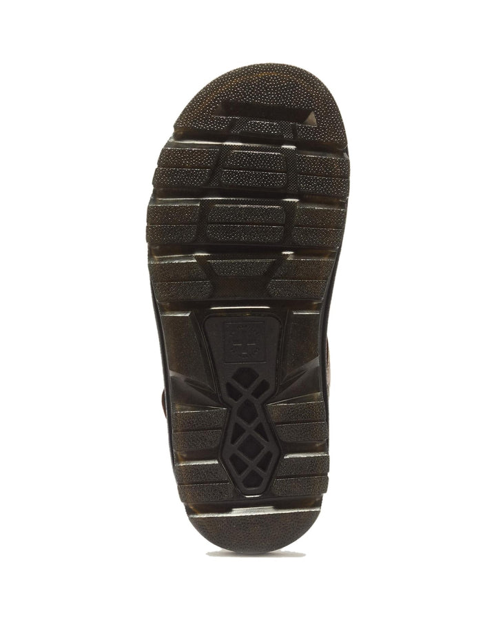DR. MARTENS ZEBZAG MULE DARK BROWN CRAZY HORSE