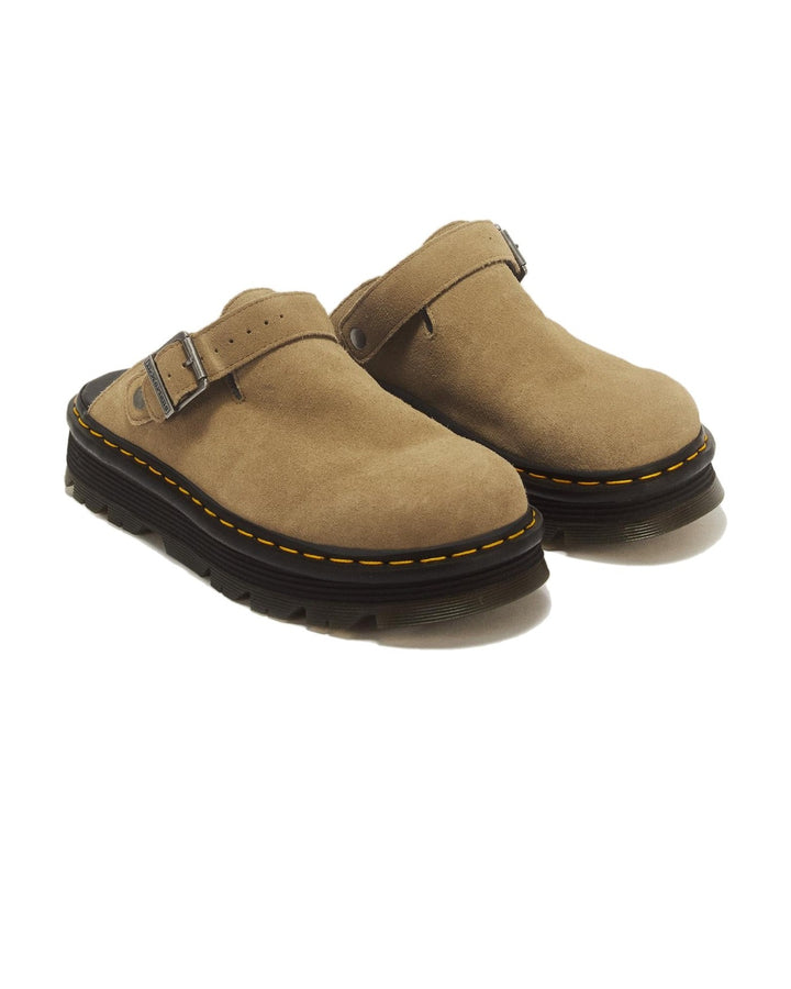 DR. MARTENS ZEBZAG MULE SAVANNAH TAN