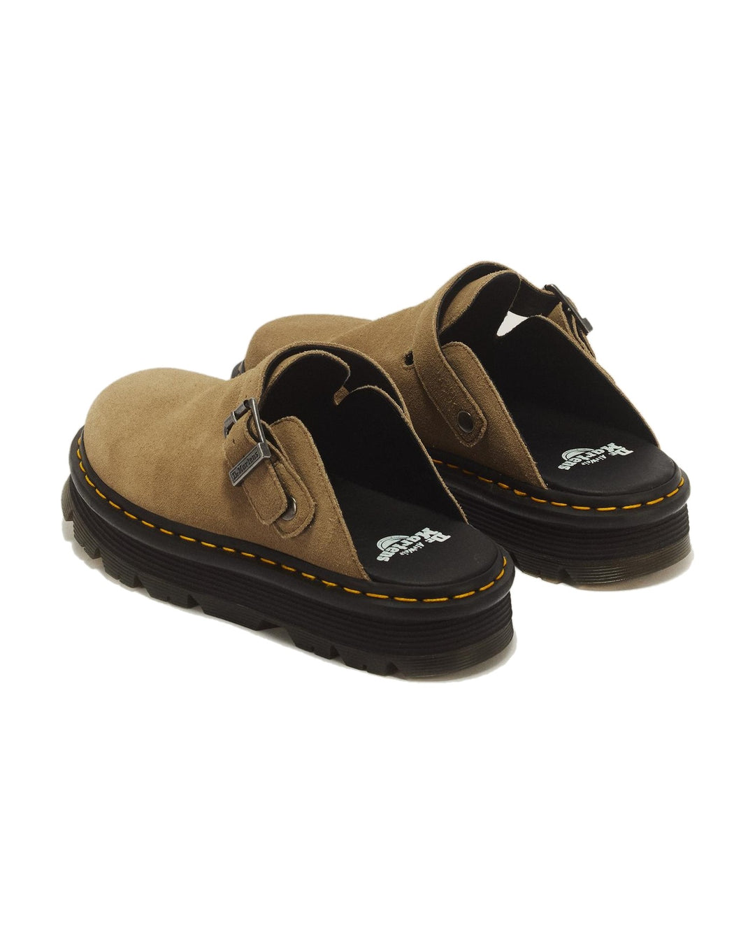 DR. MARTENS ZEBZAG MULE SAVANNAH TAN