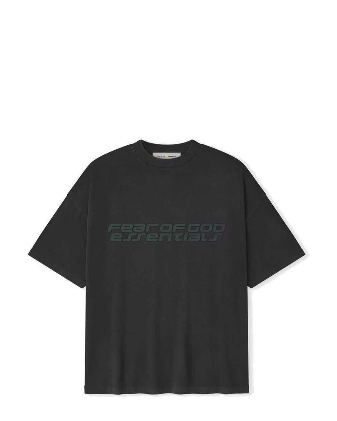 ESSENTIALS MEN'S 90S SHORT SLEEVE TEE VINTAGE BLACK חולצת טי אסנשלס 90S שחור וינטג׳ לגברים - תמונה 1