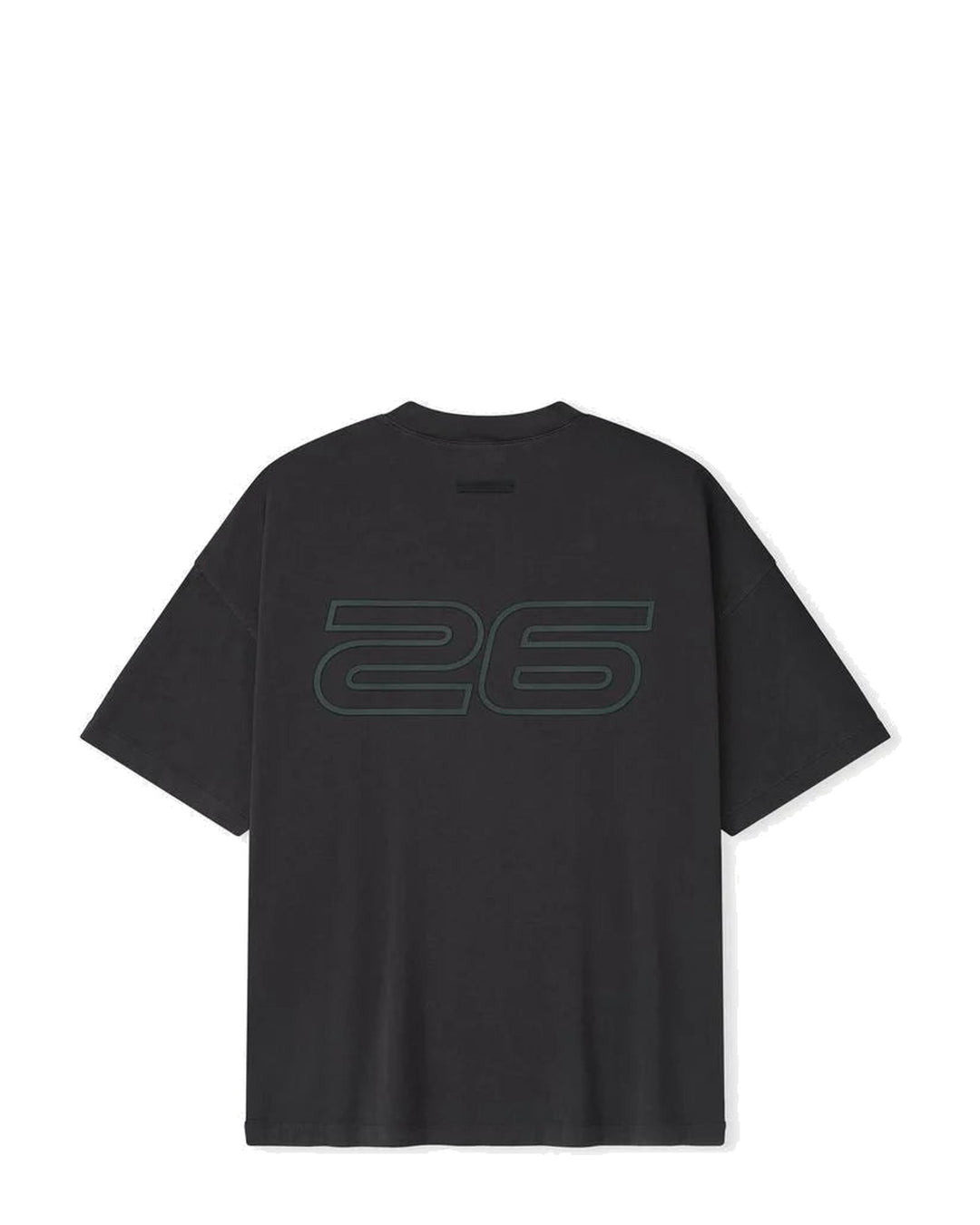 ESSENTIALS MEN'S 90S SHORT SLEEVE TEE VINTAGE BLACK חולצת טי אסנשלס 90S שחור וינטג׳ לגברים - תמונה 2