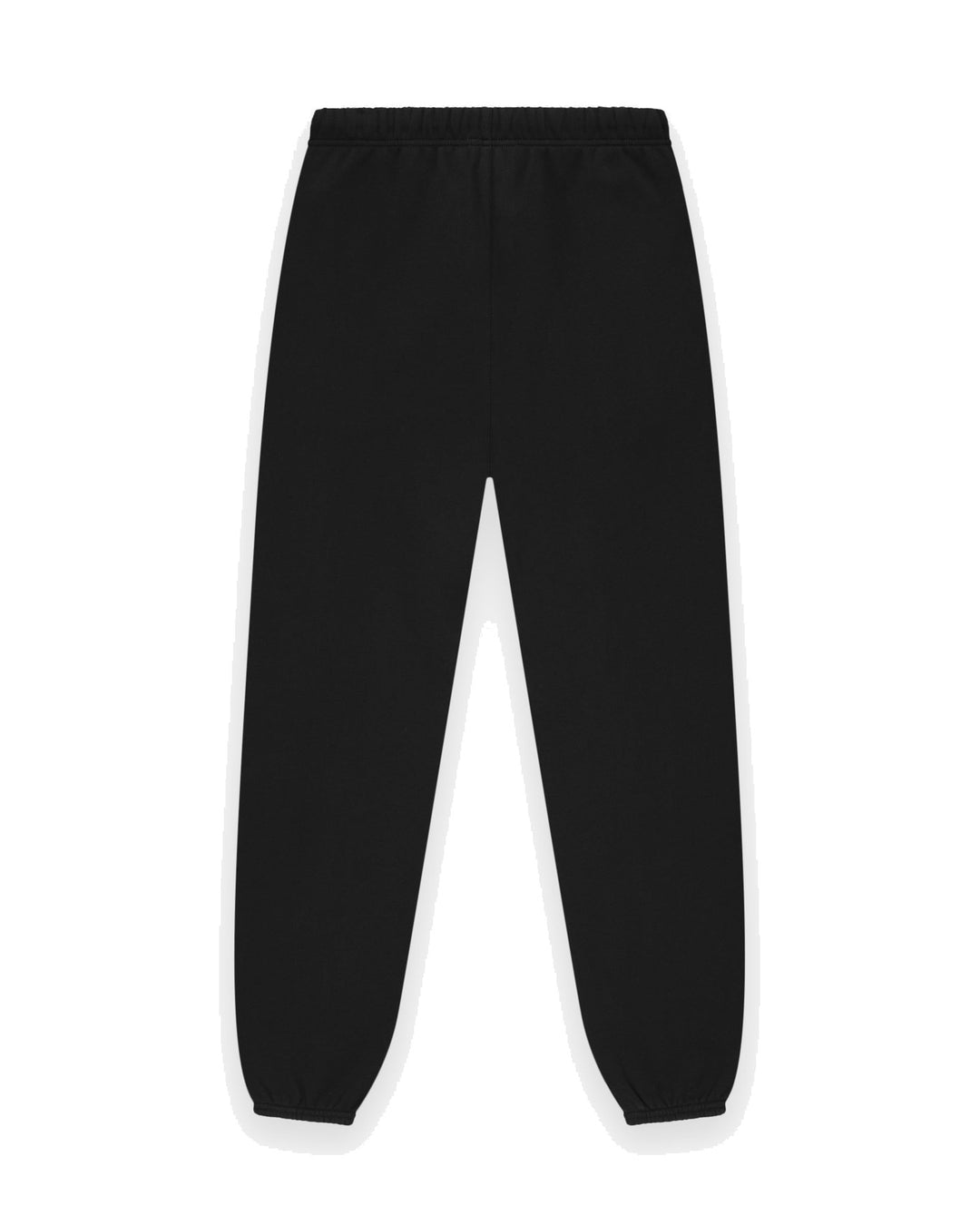 ESSENTIALS MEN'S CLASSIC FIT FLEECE SWEATPANT JET BLACK מכנס טרנינג אסנשלס קלאסיק פיט שחור לגברים - תמונה 2