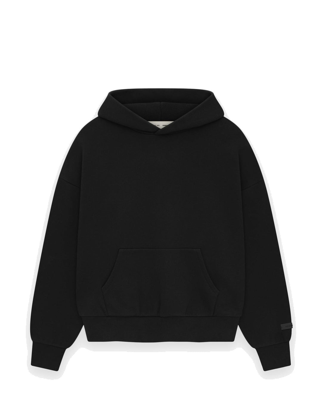 ESSENTIALS MEN'S CLASSIC HOODIE VINTAGE BLACK קפוצ׳ון אסנשלס קלאסיק שחור וינטג׳ לגברים - תמונה 1