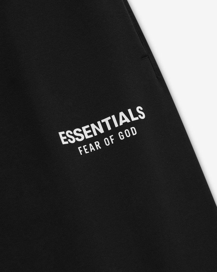 ESSENTIALS MEN'S CLASSIC SWEATPANT VINTAGE BLACK מכנס טרנינג אסנשלס קלאסיק שחור וינטג׳ לגברים - תמונה 3