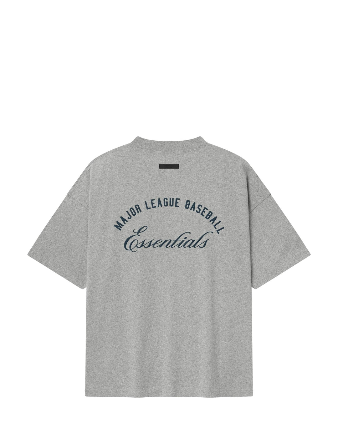 ESSENTIALS MEN'S MLB 90S TEE CONCRETE HEATHER חולצת טי אסנשלס MLB 90S אפור מלאנז׳ לגברים - תמונה 2