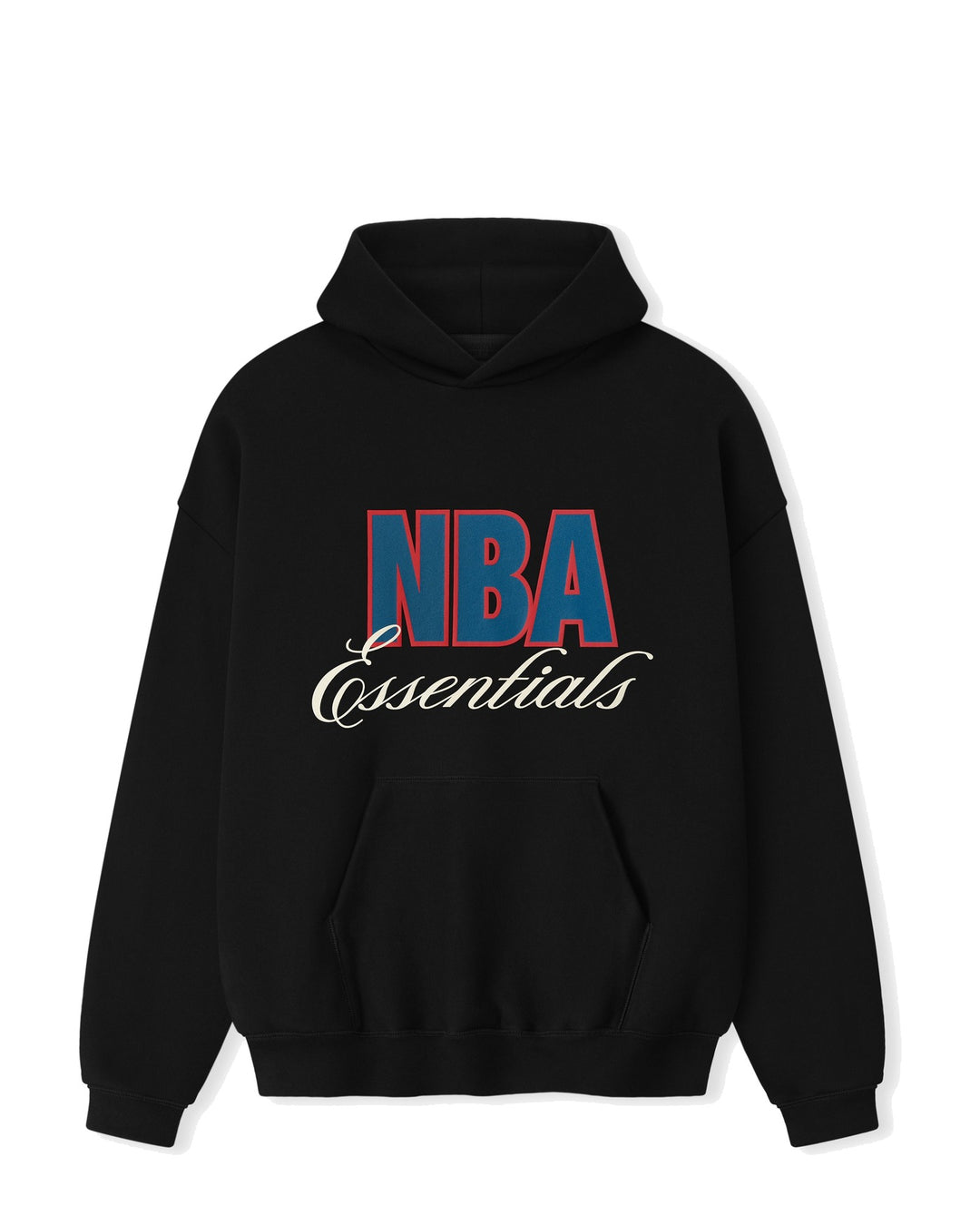 ESSENTIALS MEN'S NBA 90S HOODIE BLACK