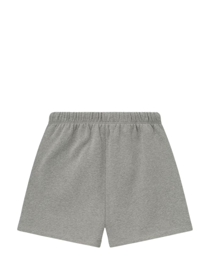 ESSENTIALS MEN'S NBA CLASSIC SWEATSHORT CONCRETE HEATHER מכנס קצר אסנשלס NBA קלאסיק אפור מלאנז׳ לגברים - תמונה 2