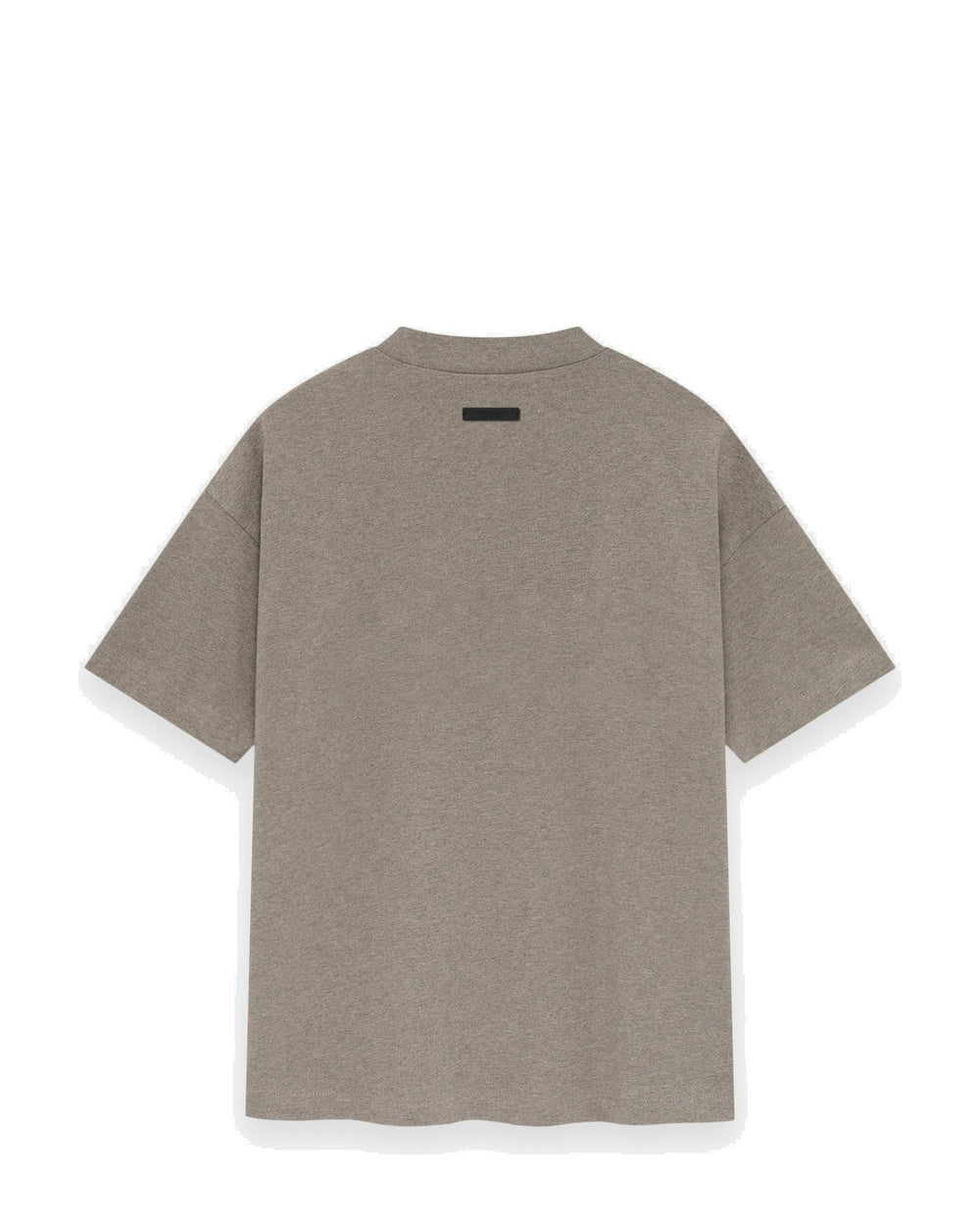 ESSENTIALS MEN'S SS26 CLASSIC FIT T-SHIRT HOMESTEAD HEATHER חולצת טי אסנשלס SS26 קלאסיק פיט חום-אפור מלאנז׳ לגברים - תמונה 2