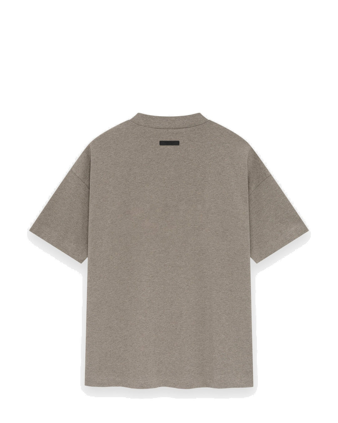 ESSENTIALS MEN'S SS26 CLASSIC FIT T-SHIRT HOMESTEAD HEATHER חולצת טי אסנשלס SS26 קלאסיק פיט חום-אפור מלאנז׳ לגברים - תמונה 2