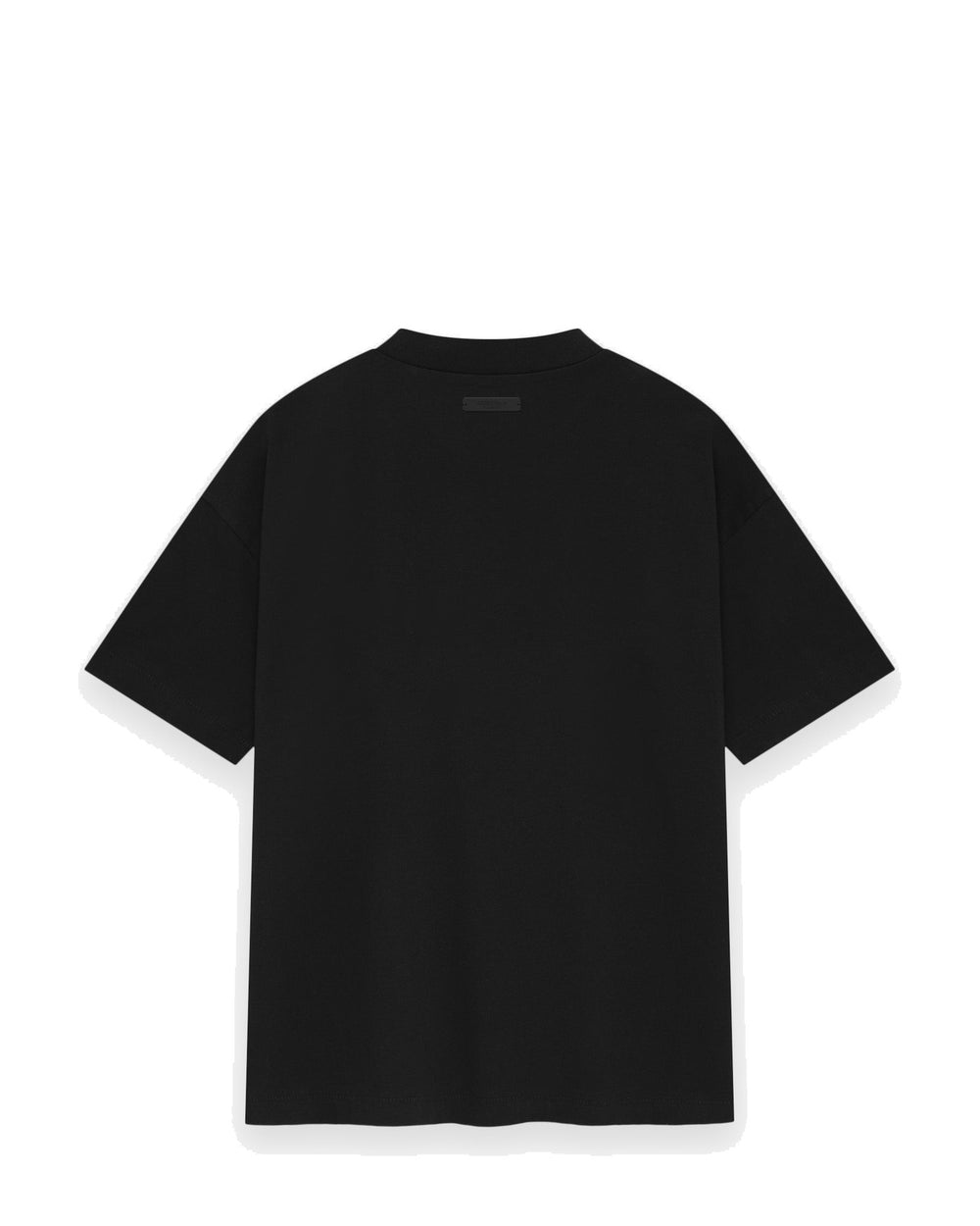 ESSENTIALS MEN'S SS26 CLASSIC FIT T-SHIRT VINTAGE BLACK חולצת טי אסנשלס SS26 קלאסיק פיט שחור וינטג׳ לגברים - תמונה 2