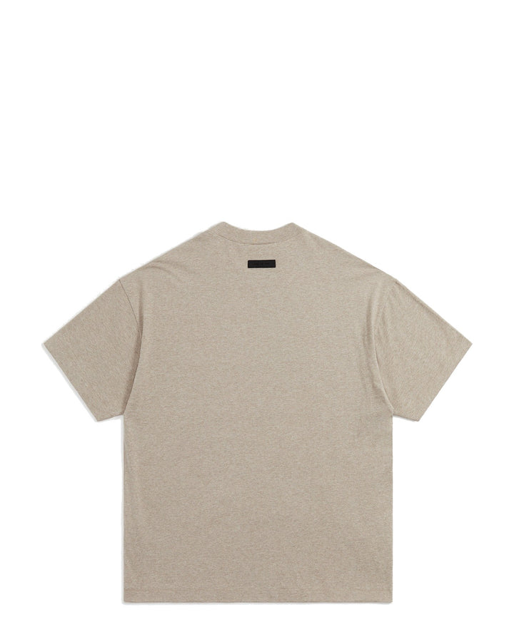 ESSENTIALS MEN'S ESSENTIAL T-SHIRT CORE HEATHER חולצת טי אסנשלס אפור מלאנז׳ לגברים - תמונה 2