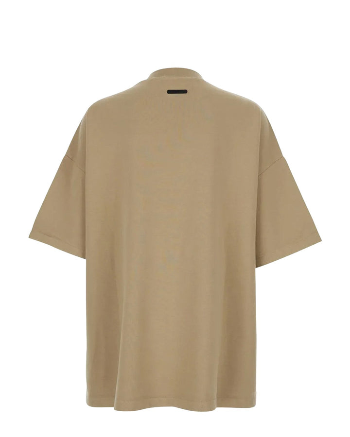 ESSENTIALS MEN'S TRAINING 90S TEE FADED DUNE חולצת טי אסנשלס טריינינג 90S בז׳ דהוי לגברים - תמונה 2