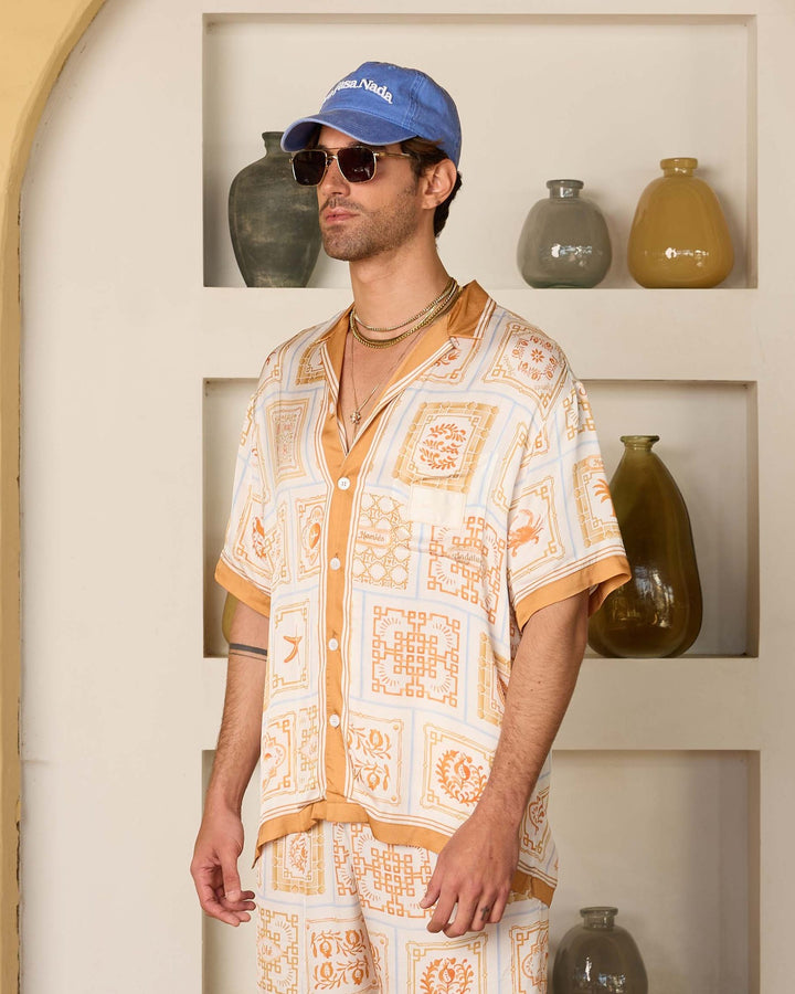HOMIES MARBELLA UNISEX ALHAMBRA SHIRT BEIGE