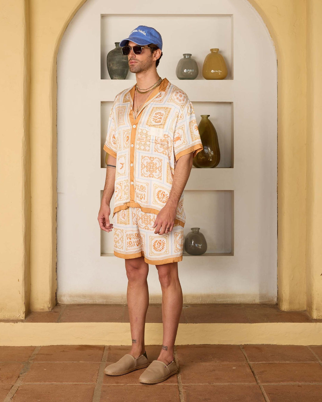 HOMIES MARBELLA MEN'S ALHAMBRA SHORTS BEIGE