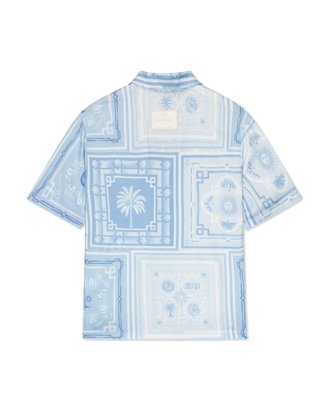 HOMIES MARBELLA UNISEX BANDANA SHIRT CELESTE