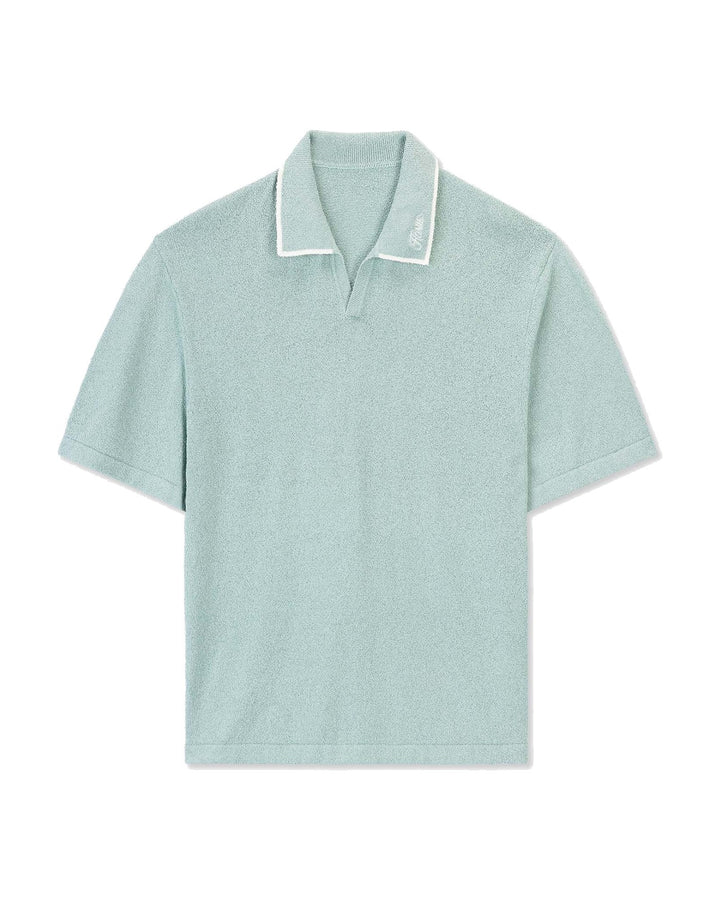HOMIES MARBELLA UNISEX BOUCLE POLO VINTAGE TEAL