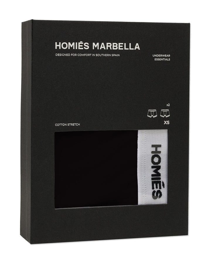 HOMIES MARBELLA MEN'S BOXERS BLACK