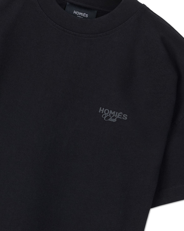 HOMIES MARBELLA UNISEX CLUB T-SHIRT BLACK