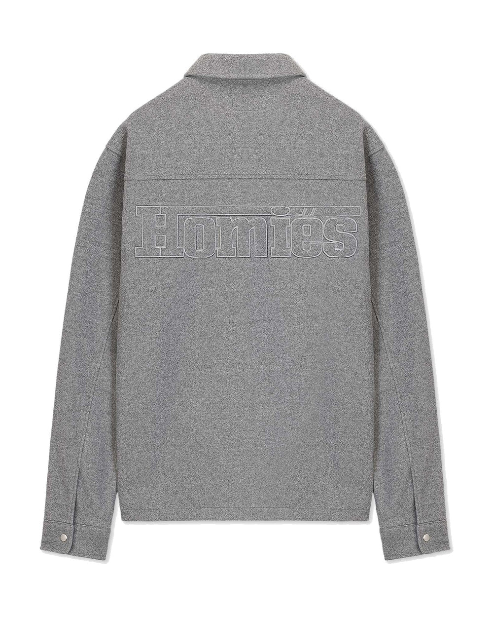HOMIES MARBELLA UNISEX INTERLOCK OVERSHIRT GREY II