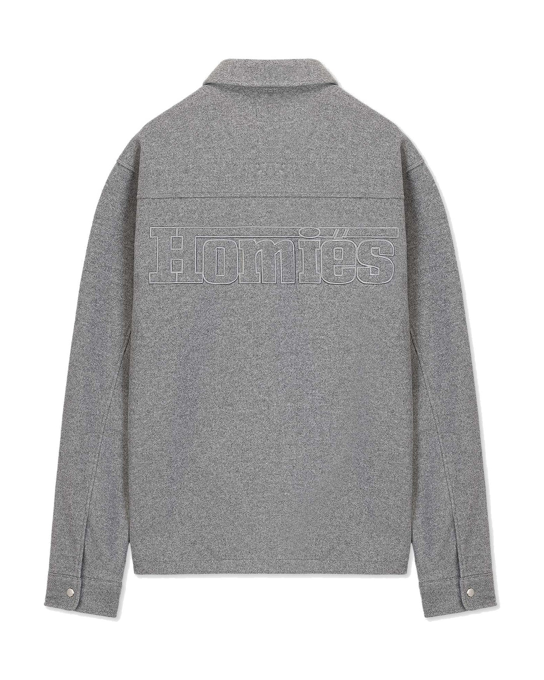 HOMIES MARBELLA UNISEX INTERLOCK OVERSHIRT GREY II