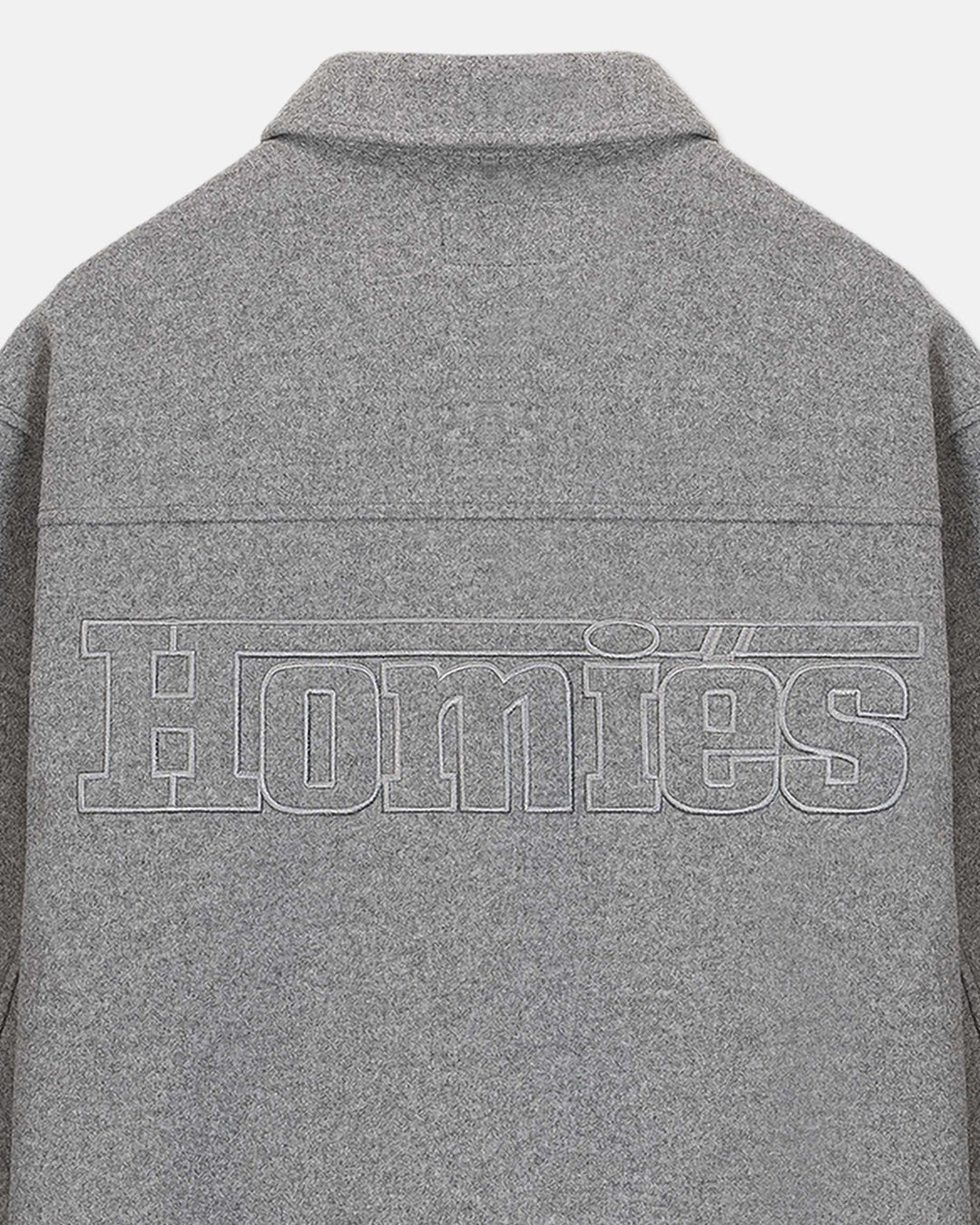 HOMIES MARBELLA UNISEX INTERLOCK OVERSHIRT GREY II