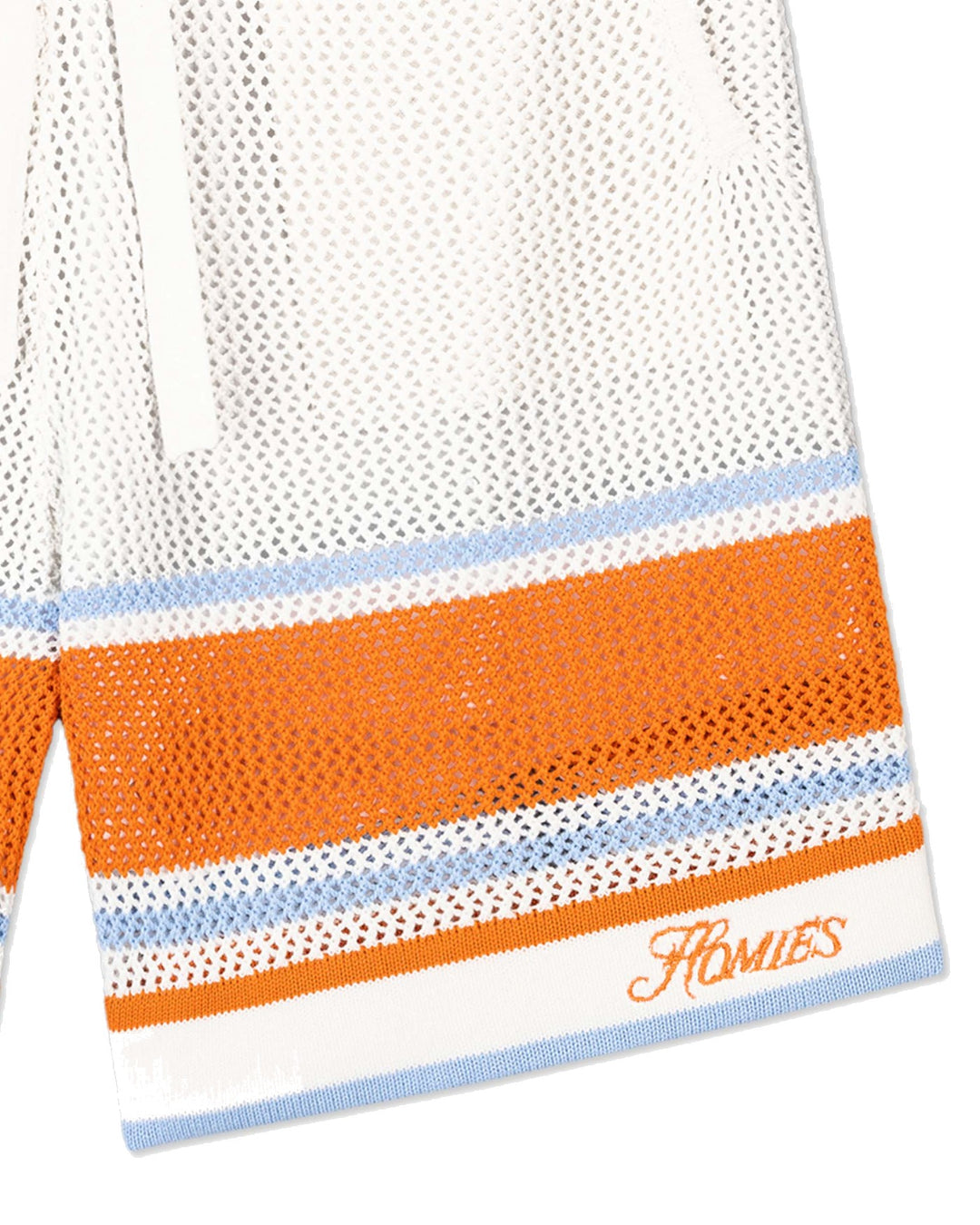 HOMIES MARBELLA MEN'S KNIT SHORTS MULTICOLOR ORANGE