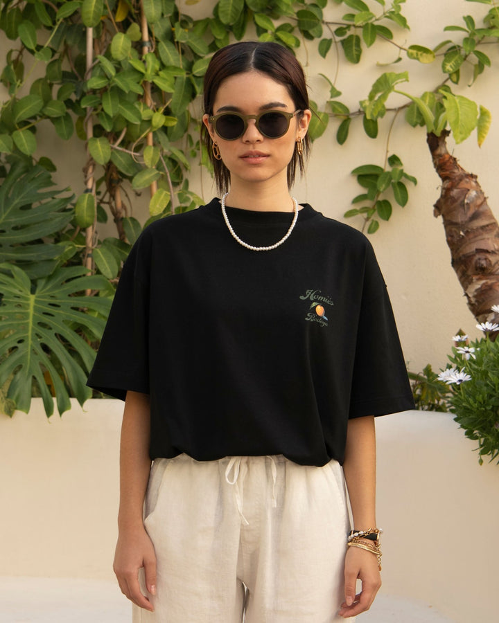 HOMIES MARBELLA UNISEX LA CUENTA T-SHIRT BLACK