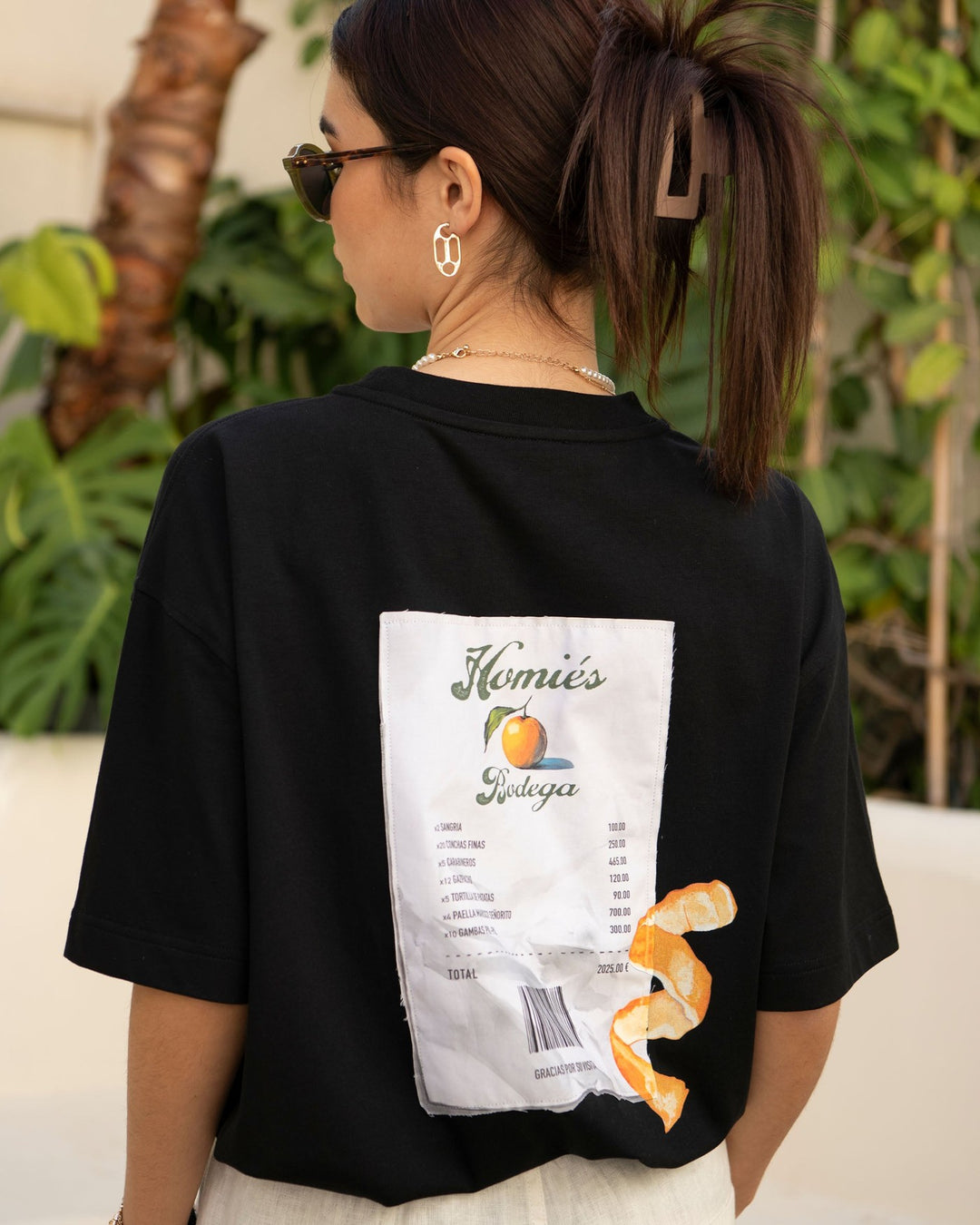 HOMIES MARBELLA UNISEX LA CUENTA T-SHIRT BLACK
